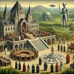 Aliens and the Government in a Fantasy World