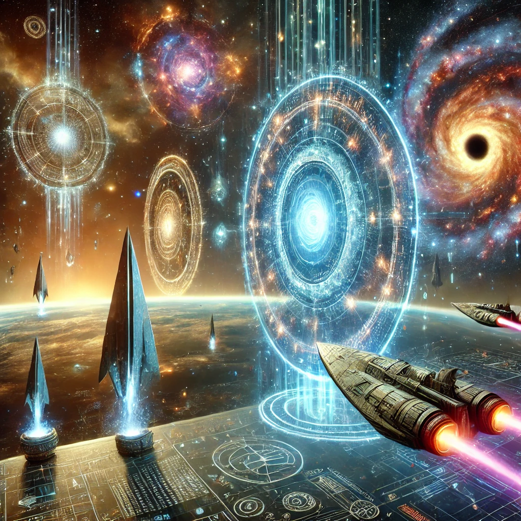Space Travel in Science Fantasy