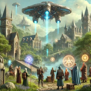 Bringing Aliens into a Fantasy World