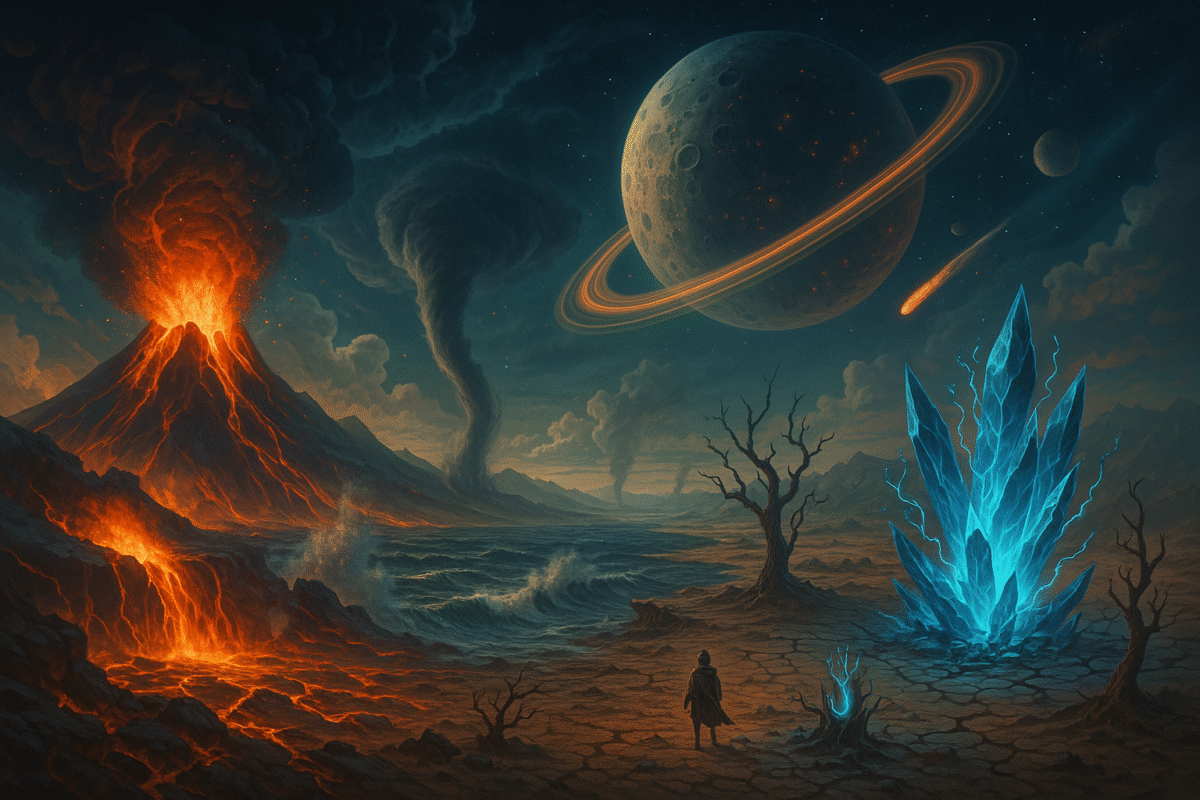 Environmental Challenges in a Science Fantasy World