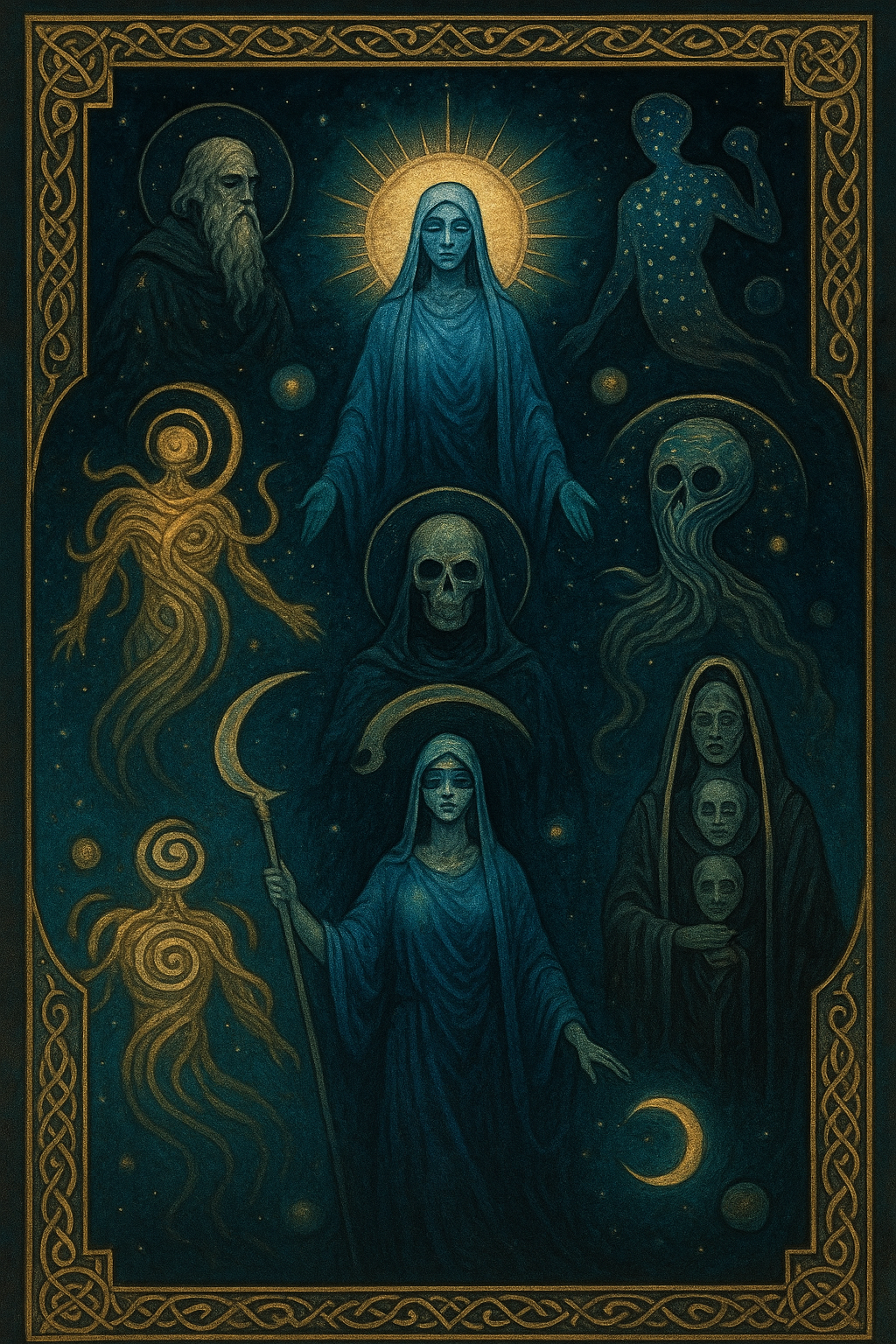 Constructing a Pantheon of Gods and Mystical Entities