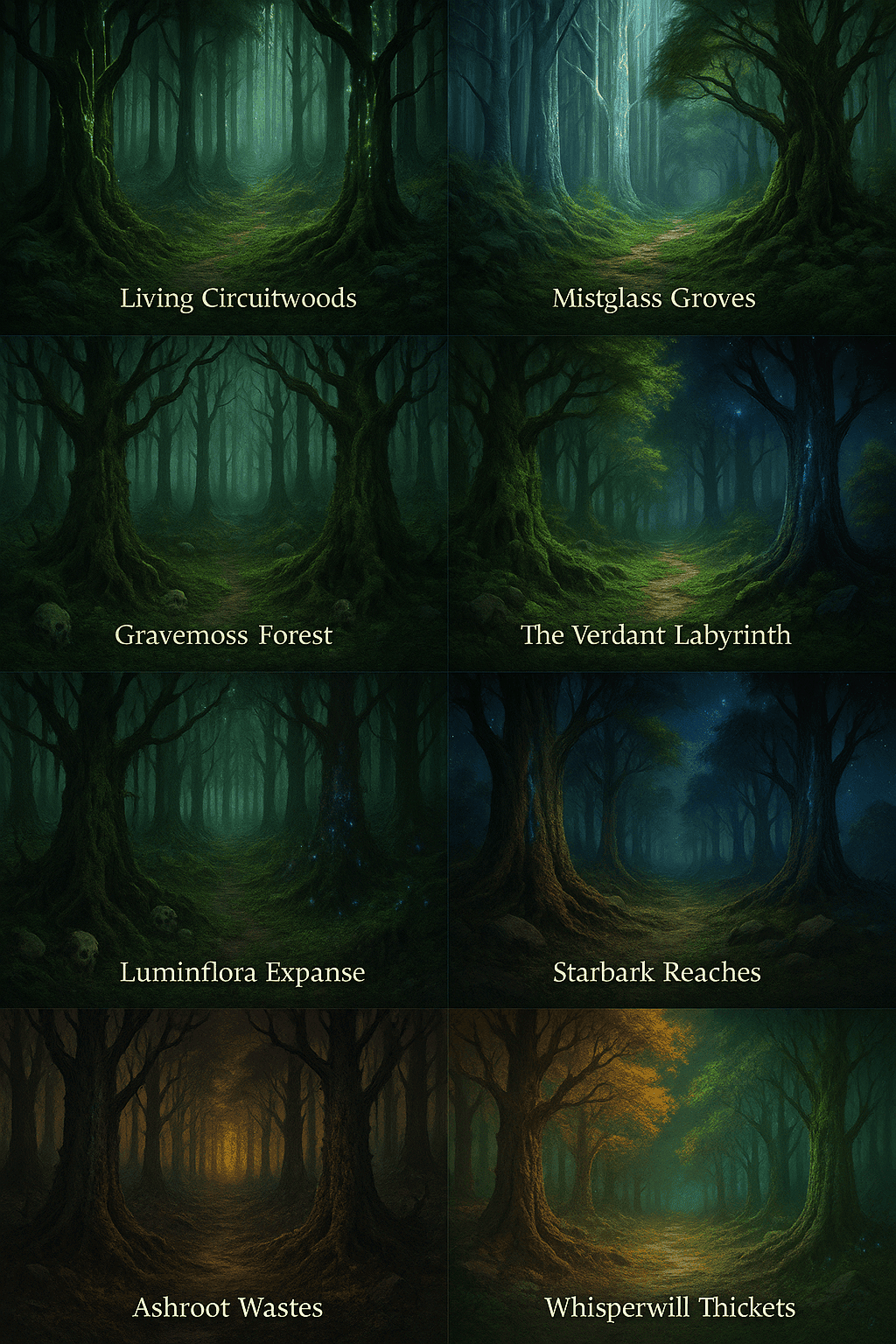 Crafting Fantastical Forests