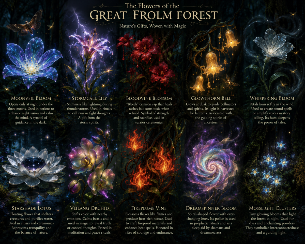 Flowers of the Great Frolm Forest