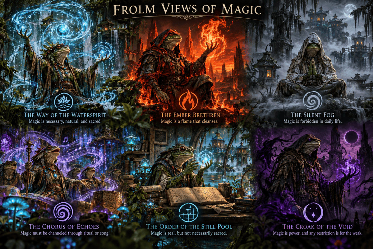 Frolm Views of Magic
