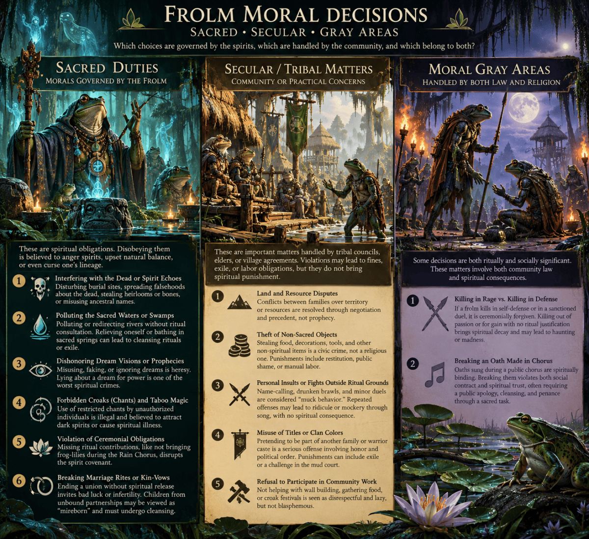 Frolm Moral Decisions